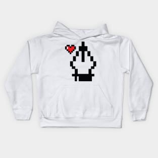 Pen Tool Heart Tee Kids Hoodie